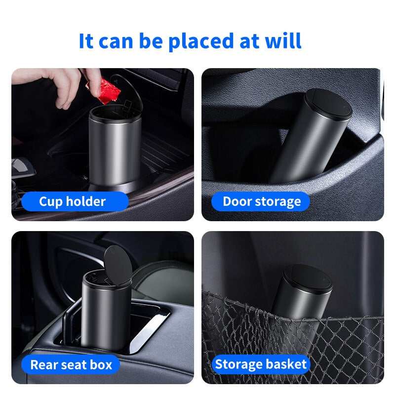 Alloy Car Trash Can