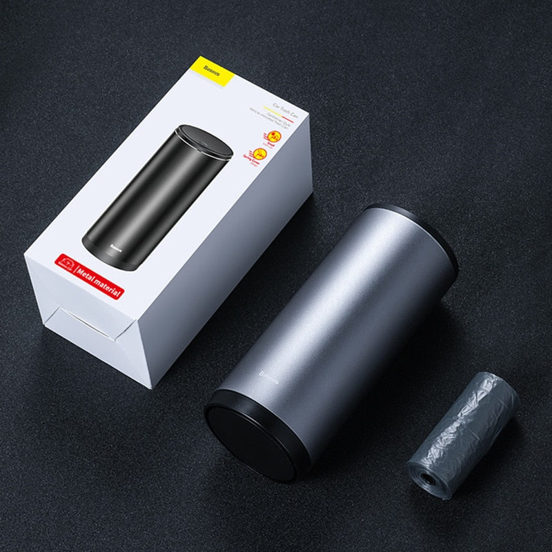 Alloy Car Trash Can