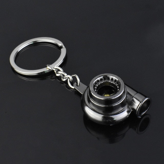 Price Slash: Spinning Turbo Keychain Stylish Accessory*
