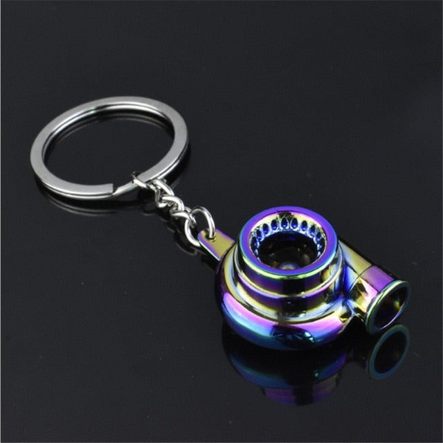 Price Slash: Spinning Turbo Keychain Stylish Accessory*