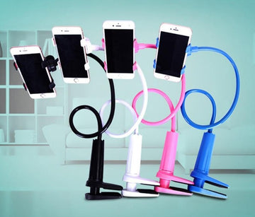 Universal Use 360 Rotating Flexible Mobile iphone Holder