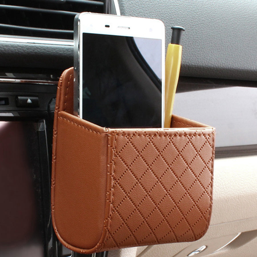Car Leather Organizer Hanging Box