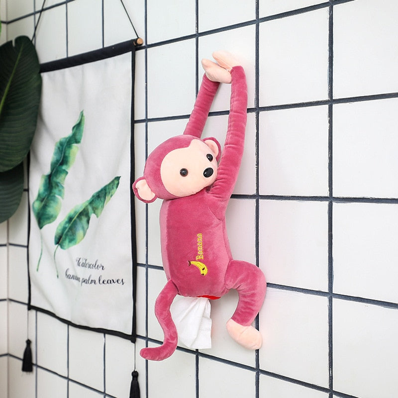 Hanging Monkey Tissue Holder