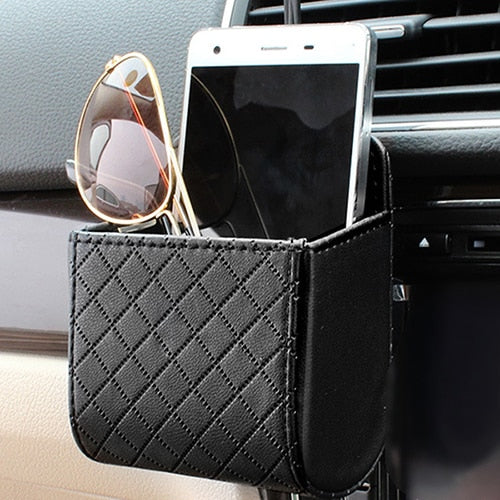 Car Leather Organizer Hanging Box