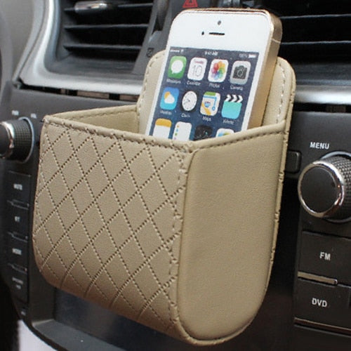 Car Leather Organizer Hanging Box