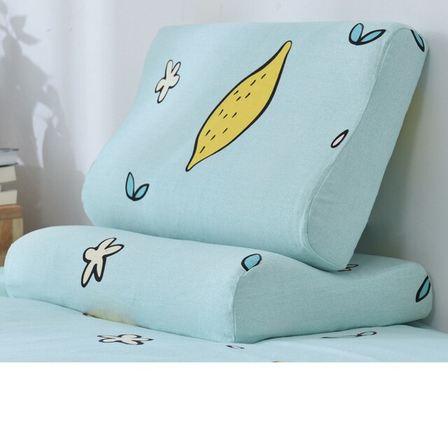 Orthopedic Memory Foam/Latex 40x60cm Dedicated Pillow Case
